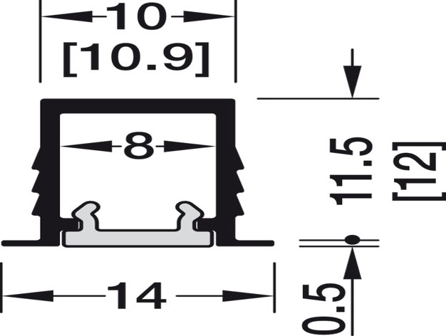 Einbauprofil-Hafele-Loox-profil-1103-fur-Led-bander-Aluminium-3000-mm-4