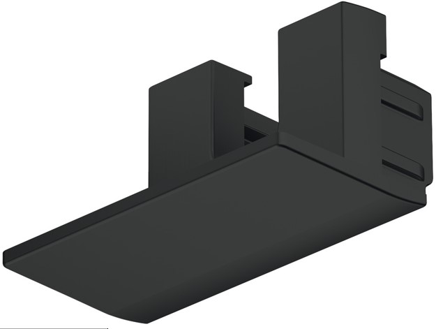 Kapak fundi, për profilin “Häfele Loox5 1103”, plastik, i zi