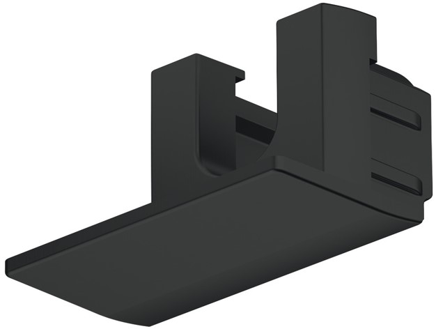 Kapak fundi, për profilin “Häfele Loox5 1104”, plastik, i zi