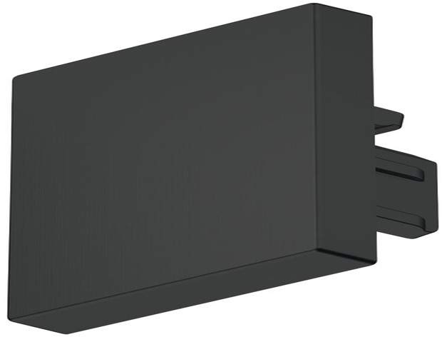 Kapak fundi, për profilin "Häfele Loox5 2103 ", plastik, i zi