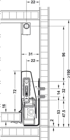 Frontauszug-Garnitur-Hafele-Moovit-MX-mit-4