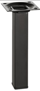 Fuss regula Schw.matt 150 mm