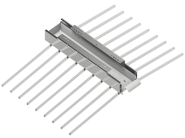 Varëse pantallonash me shinë tërheqës për 18 palë pantallona