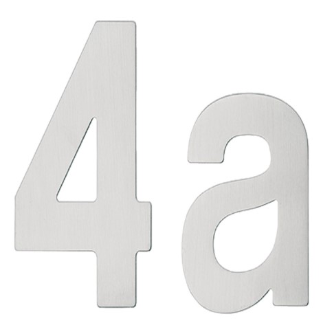 Numëri 5 nga inoxi matt 120 mm