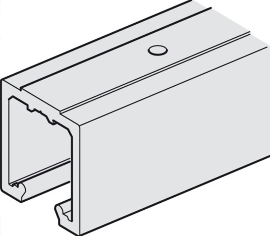 Shinë për derë rrëshqitëse për dhomë " Slido Fold 100-T " ,gjatësia : 6000 mm