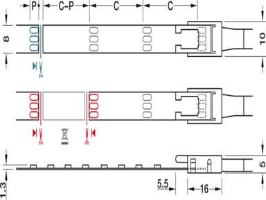 Led-band-Hafele-Loox-Led-2070-12-V-multi-weib-8-mm-2-x120-Led-s-m-9.6-W-m-3