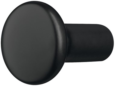 Dorezë orendie rrumbullake ose varëse e zezë Ø 30 mm