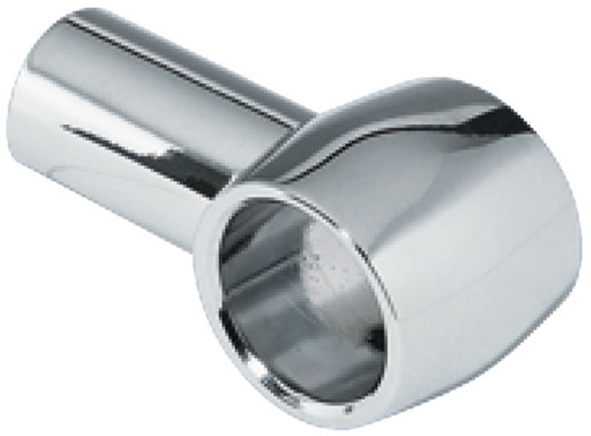 Mbajtës tubash për sistem "Reling", kromuar dhe i poliruar.