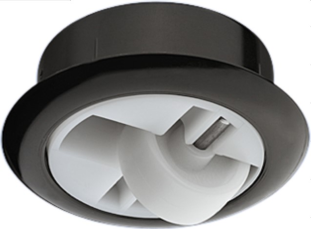 Rrotë me rrotullim të lirë prej plastike , Lartësia totale 14.5 mm, 50 kg