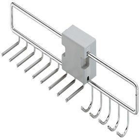 Varëse kravatësh dhe rrypash. me shinë tërheqës për 9 kravata