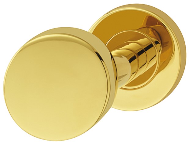 Dorezë dere statike ,rrethore , ngjyra ari , diametri 53mm