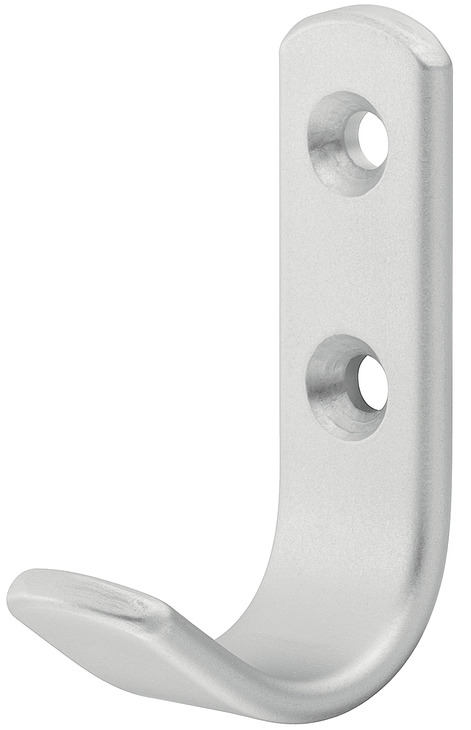 Varëse rrobash me 1 grep e shkurtë, ngjyrë argjendi