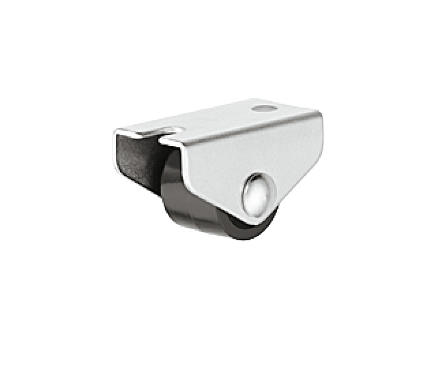 Rrotë statike prej plastike, Lartësia totale 18 mm, 15 kg