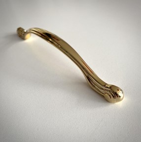 Dorezë (Doreza) për mobilie, ngjyrë ari , L:128mm ”Placcato Oro”