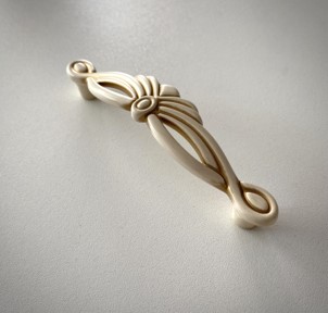 Dorezë (Doreza) për mobilie, ngjyrë qumshti , L:96mm ”Royal Ivory Gold”