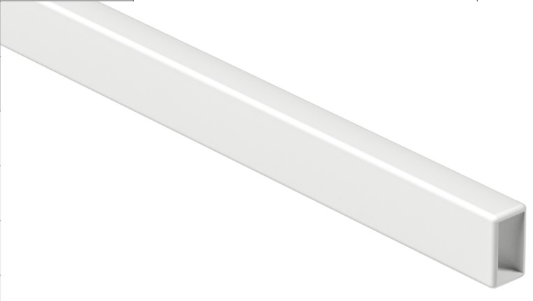 Profil (shufër, shufra) për sirtarët  ( Fijoka )e brendshëm," Matrix Box Slim A30" , gjatësia 1100mm ,ngjyrë e bardhë